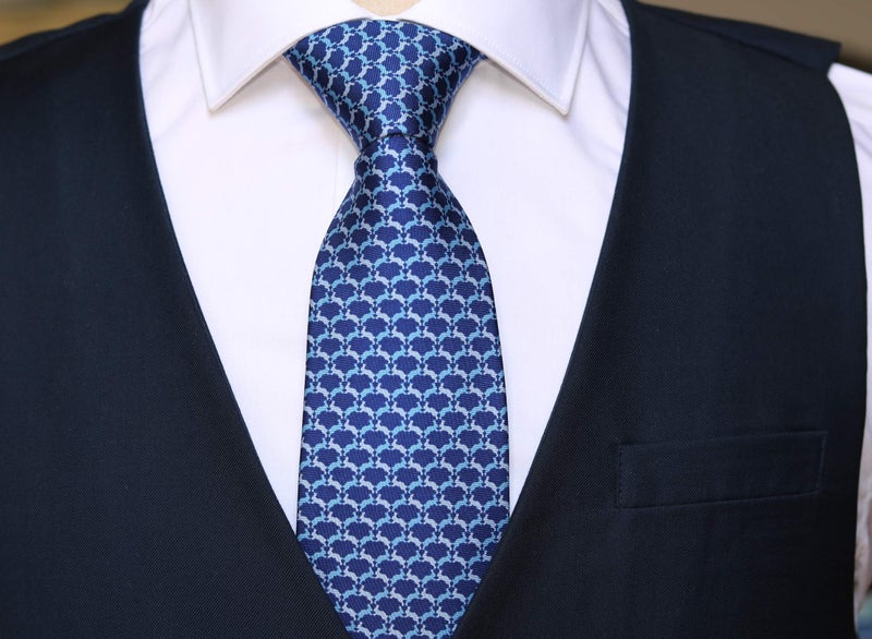 WITZROYS 100% Silk Ties for Men Handmade Neckties with Bunnies Printed+Gift box - Image 3